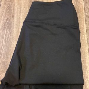 NEW full length black leggings. NEVER WORN